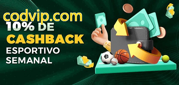 10% de bônus de cashback na codvip.com